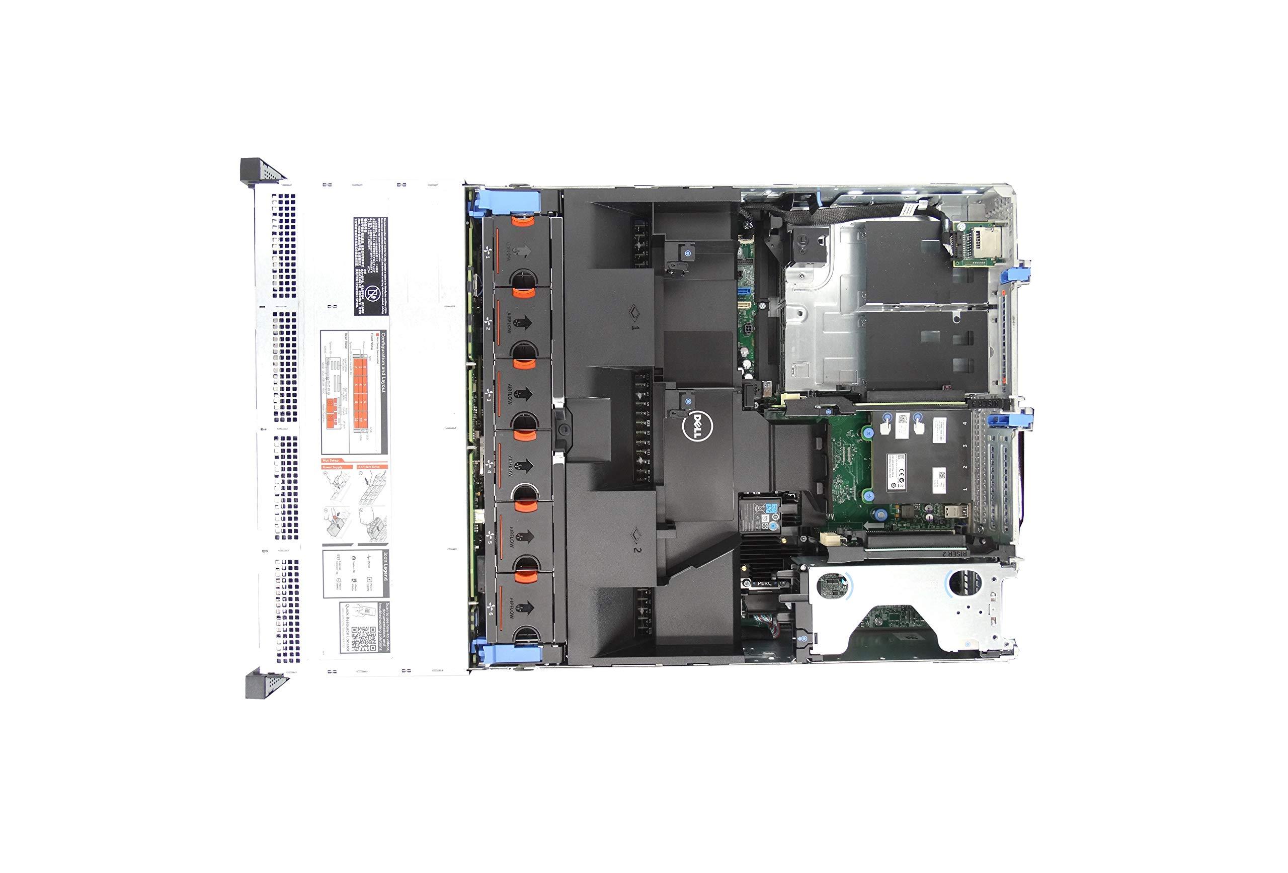 Dell Dell PowerEdge R730xd 12-Bay LFF 2U Server with 2X Rear Flex Bays, 2X E5-2678 V3 2.5GHz 12 Core, 48GB DDR4 RAM, PERC H730, 4X 3TB 7.2K SATA 6Gbps 3.5 Drives, 2X 10GbE, Rails (Renewed)