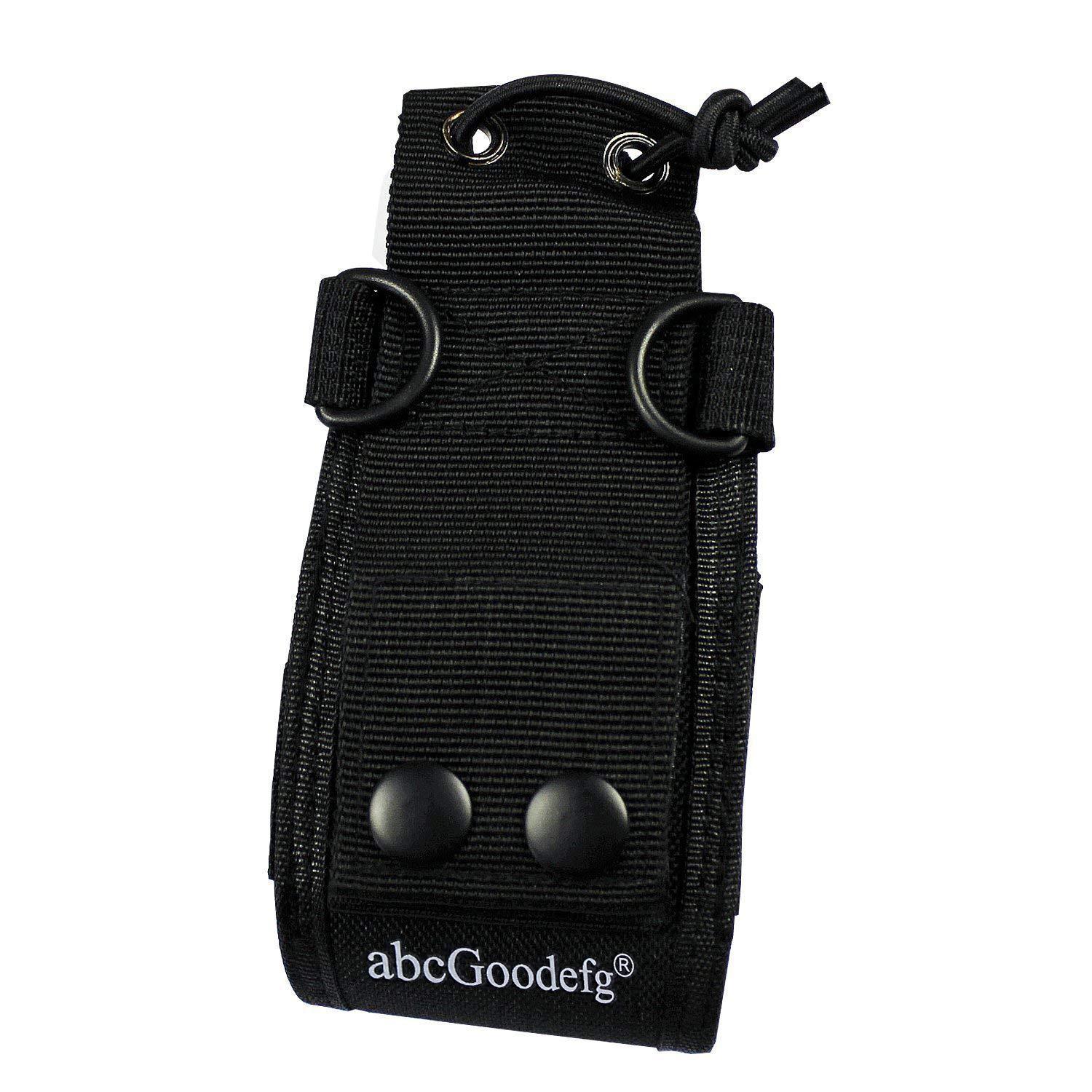 abcGoodefg abcGoodefg 3 in1 Radio Holder Holster Case Pouch Bag for GPS Kenwood Motorola baofeng UV5R UV82 UV5RA 888S Retevis H777 Two Way Radio Walkie Talkie MSC 20C (1Pack)