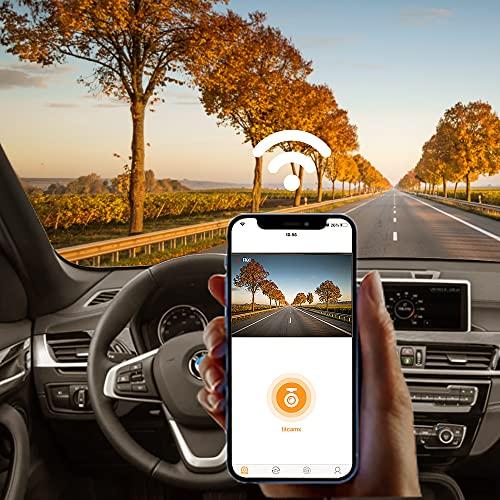 FITCAMX Fitcamx 4K Dash Cam Compatible with BMW F Chassis (Model C) 1 2 3 4 5 7 Series X1 X2 X3 X4 X5 X6 X7, OEM Look, 2160P UHD Video, Loop Recording, WiFi & APP, G-Sensor, Easy to Operate, 64GB Card