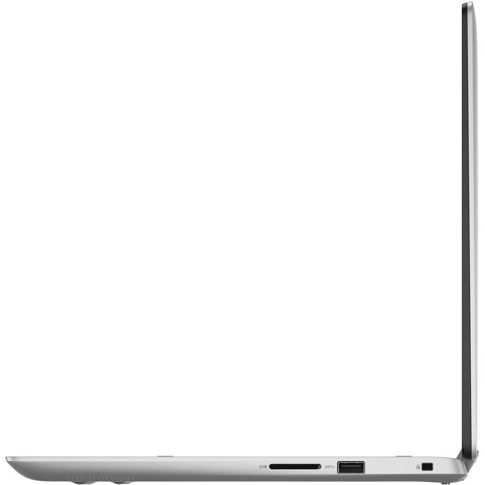 Dell Dell Inspiron 14\" 2-in-1 Laptop Core i7-8565U 8GB RAM 256GB SSD Silver - 8th Gen i7-8565U - Intel UHD Graphics 620 - in-Plane Switching Technology - Features Dell Cinema - Windows 10 Home