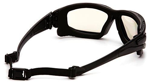 Pyramex Safety Pyramex I-Force Sporty Dual Pane Anti-Fog Goggle, Indoor/Outdoor Mirror Anti-Fog Lens