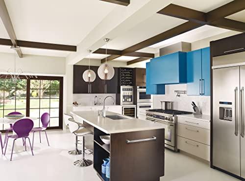 Moen Moen YB8824CH 90 Degree Modern 24-Inch Single Bathroom Single-Towel Bar, Chrome