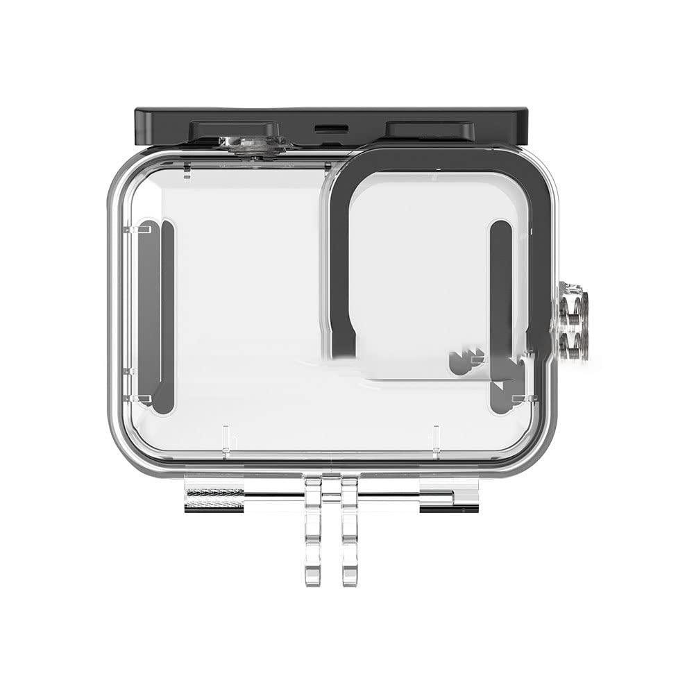 Aokicase For Gopro Hero9 Sports Camera Case Protective Housing Gopro Hero9 Accessory Camera Accessories Waterproof Case Drop Proof Shooting Case for Diving Protective Cases Black (Gopro Hero9, Black) GP503