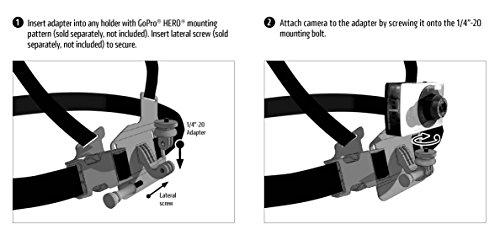 ARKON Arkon GoPro HERO Mount Connection to 1/4 inch 20 Camera Mount Adapter