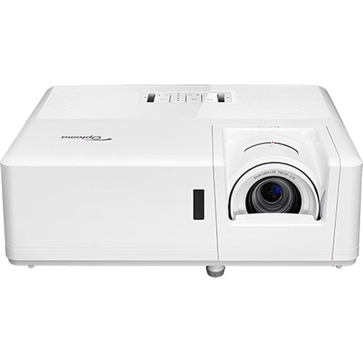 Optoma Optoma ZW403 WXGA Professional Laser Projector | DuraCore Laser Light Source Up To 30,000 Hours | Crestron Compatible | 4K HDR Input | High Bright 4500 lumens | 2 Year Warranty, White