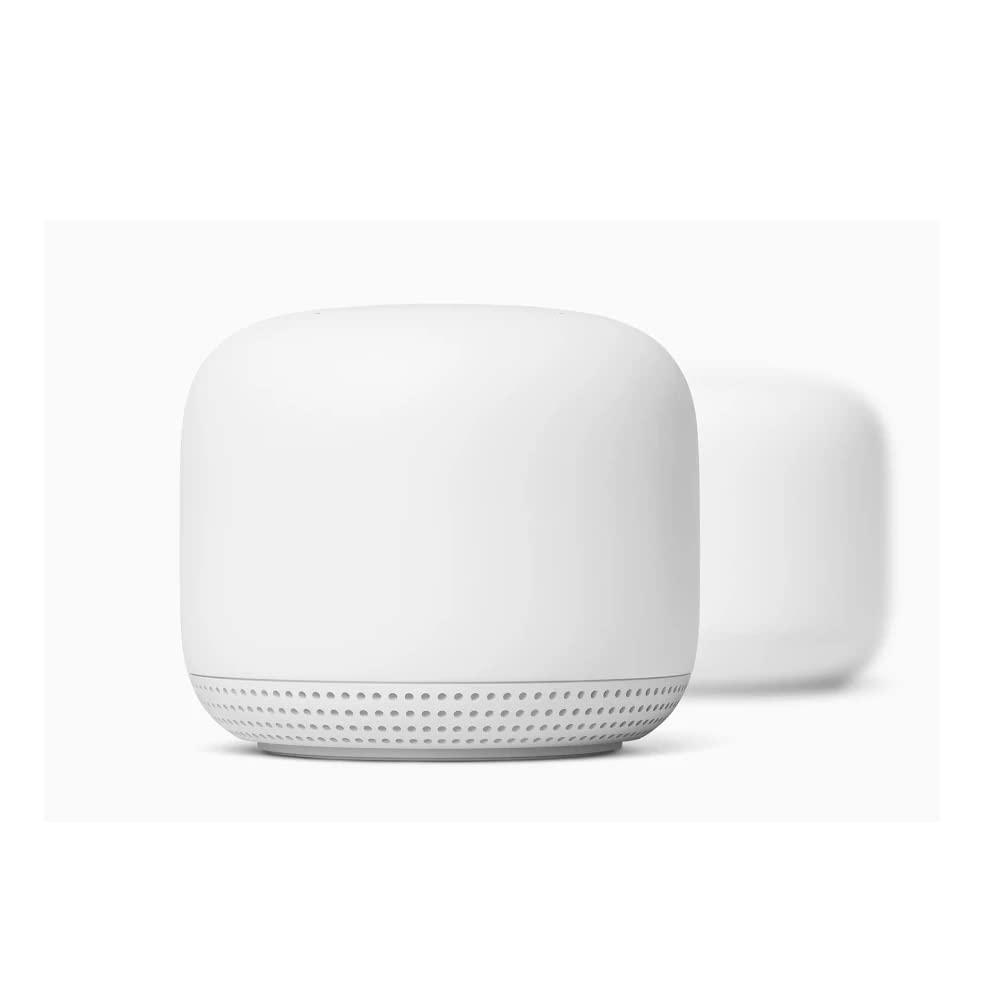 Unknown WiFi Point - Add On Access Point Extender Compatible with Mesh Wi-Fi Routers for Whole Home Coverage with Voice Assistant (Snow)