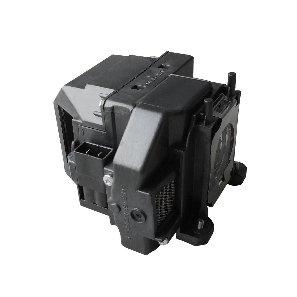 SORNEICDR Projector Lamp for Epson EL PLP67/V13H010L67 EB-S02 EB-S02H EB-X11 EH-TW480 EH-TW550 EB-X12 EB-X02 EB-S01 EB-S11 EB-S12 Home Cinema 500 707HD 710HD 7 50HD H436B H433B EX3210 EX3212, with Housing