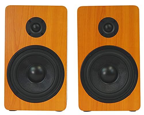 Rockville Rockville 2 RockShelf 54C 360w Wood 5.25" Home Theater Bookshelf Speakers/4 Ohm, Classic V2