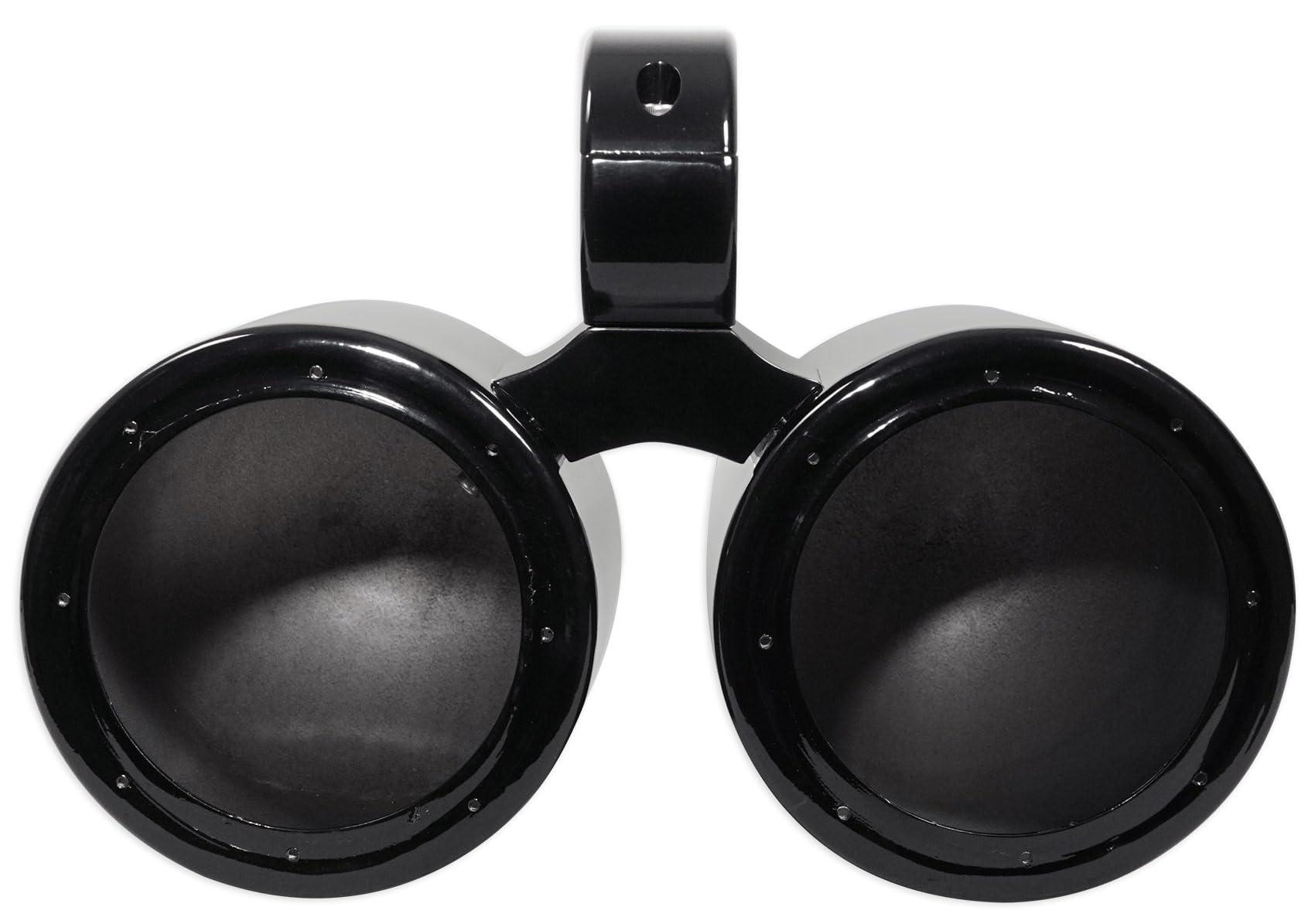 Rockville Rockville 3 RKL65MBW Dual 6.5" Marine Wakeboard LED Speakers+2 Color Grilles