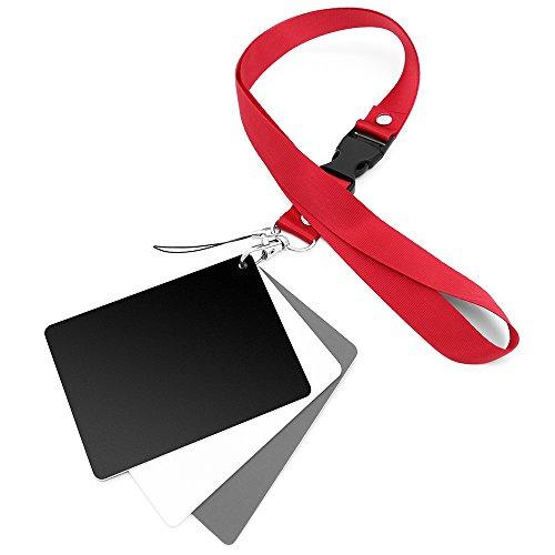 Anwenk Anwenk Grey Card White Balance Card 18% Exposure Photography Card 5X4 Custom Calibration Camera Checker Video, DSLR and Film