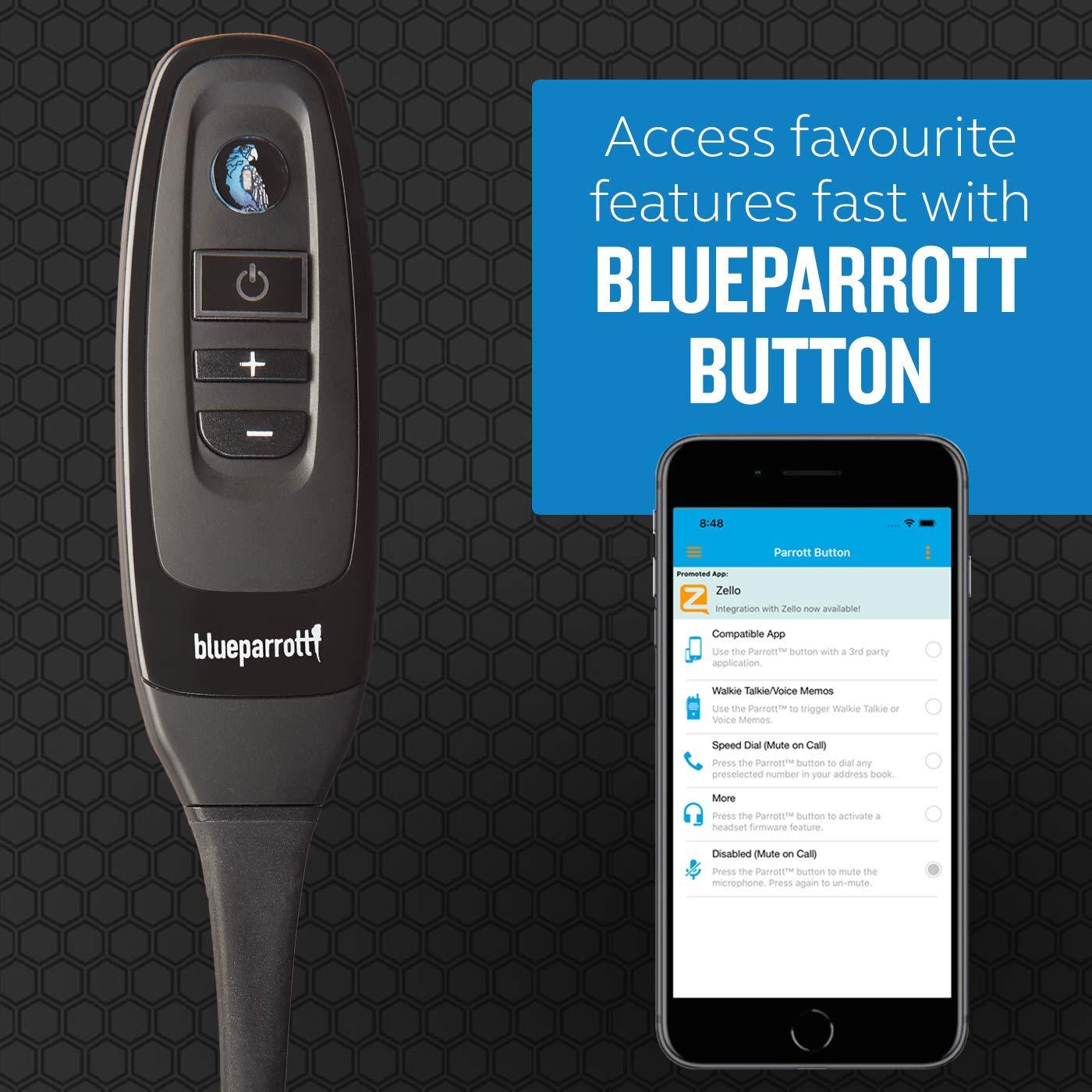 BlueParrott BlueParrott C400-XT Trucker Bluetooth Headset  Industry Leading Sound with Long Wireless Range & Extreme Comfort for All-Day Wear - Ideal for Anyone On-The-Go, Up to 24 Hours of Talk Time, Black