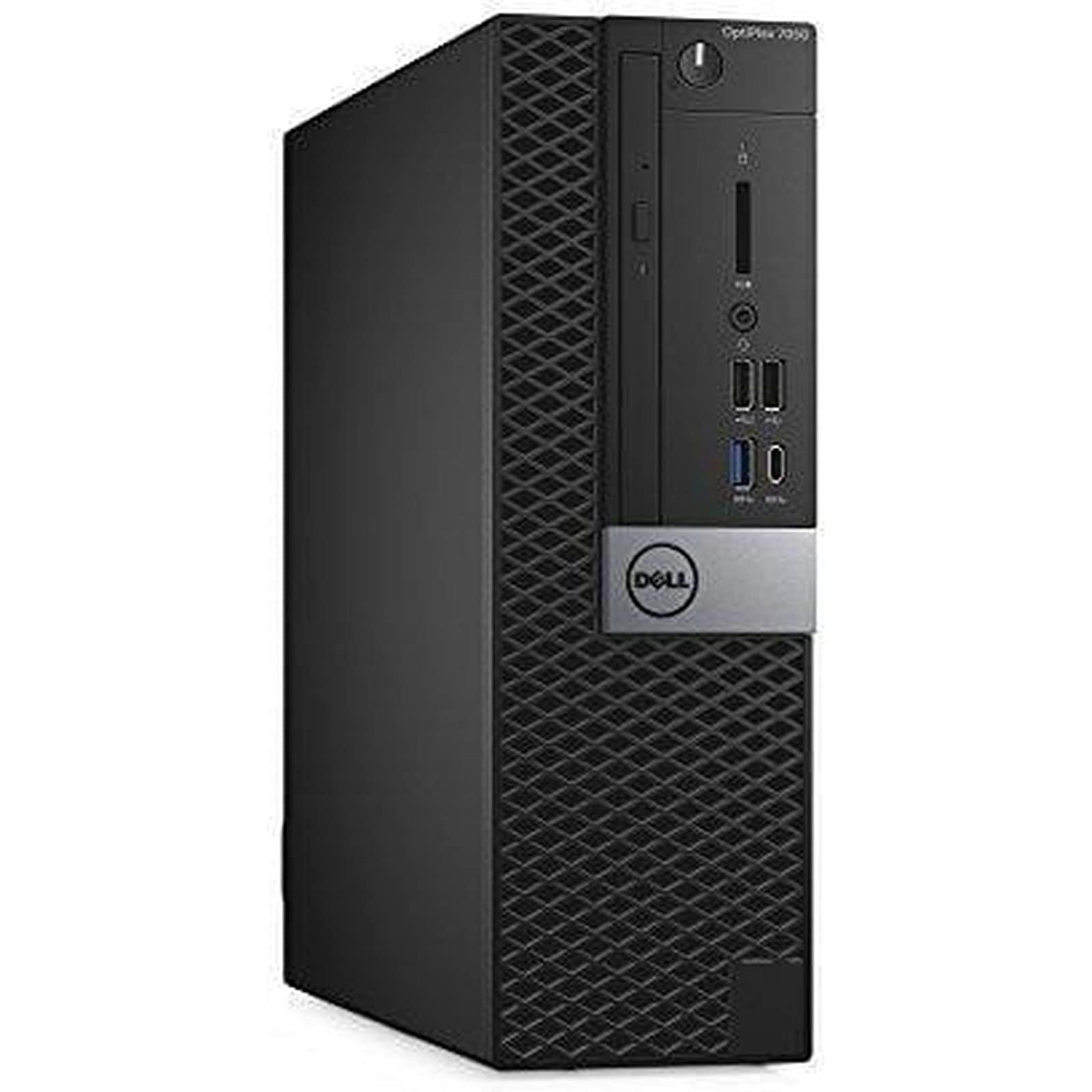 Dell Dell OptiPlex 7050 Small Form Factor Desktop Computer, Intel Core i5-7500, 8GB DDR4, 256GB Solid State Drive, Windows 10 Pro (1735H)