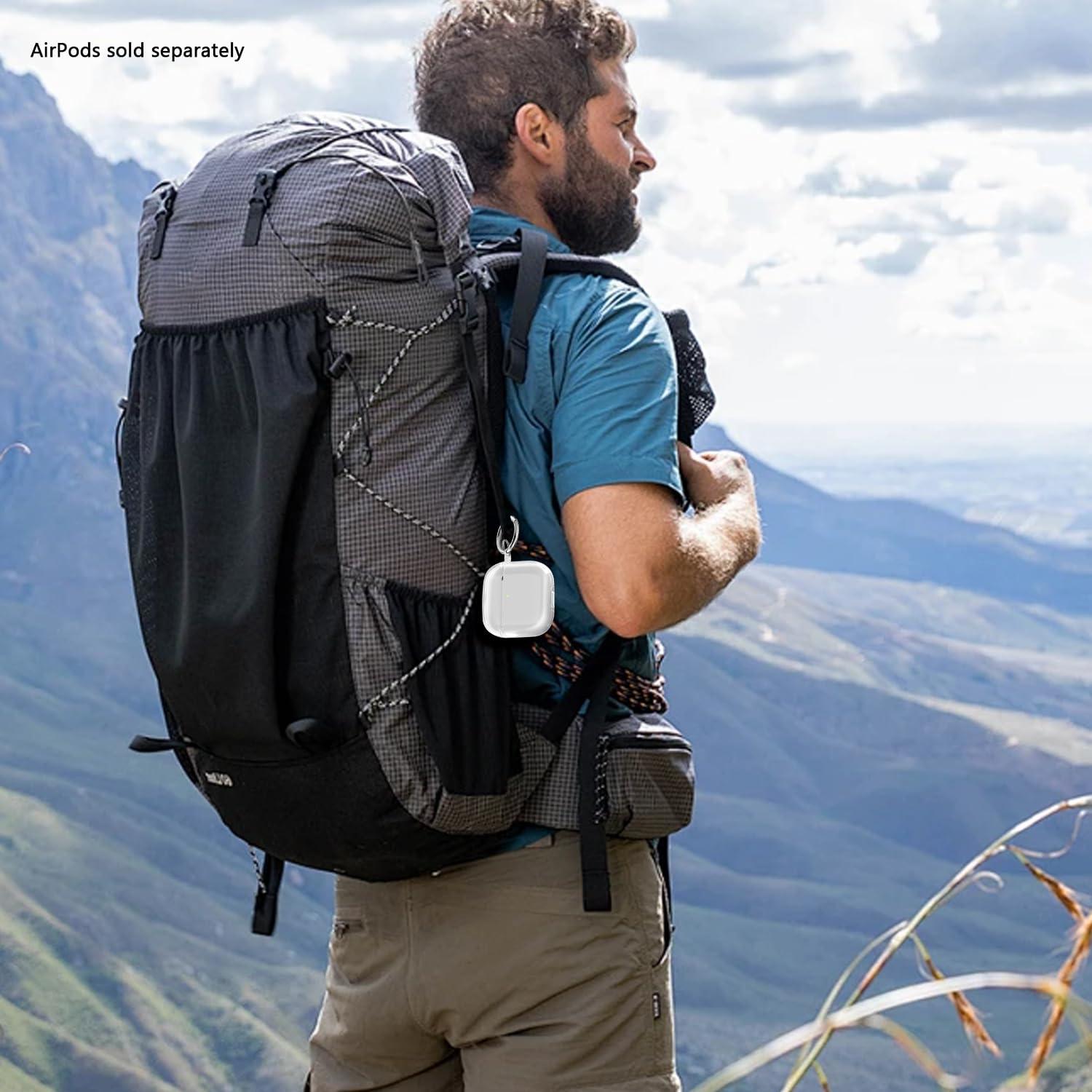 ZERODAMAGE SAHARA CASE Sahara - Inspire Series Case for AirPods 4, Crystal Clear, (HP00173)