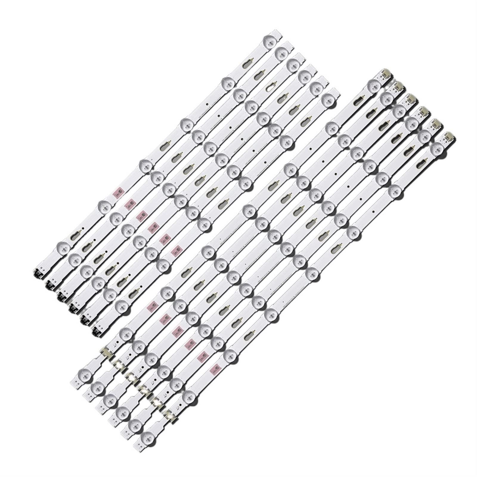 UFDIPLMY UFDIPLMY LED Backlight Strip Compatible with Sam-Sung UE55JU6000 UN55JU7100 UN55JU7100 UE55MU6270 UN55JU7700 UN55JU7500 UN55JU6800 UE55JU7505