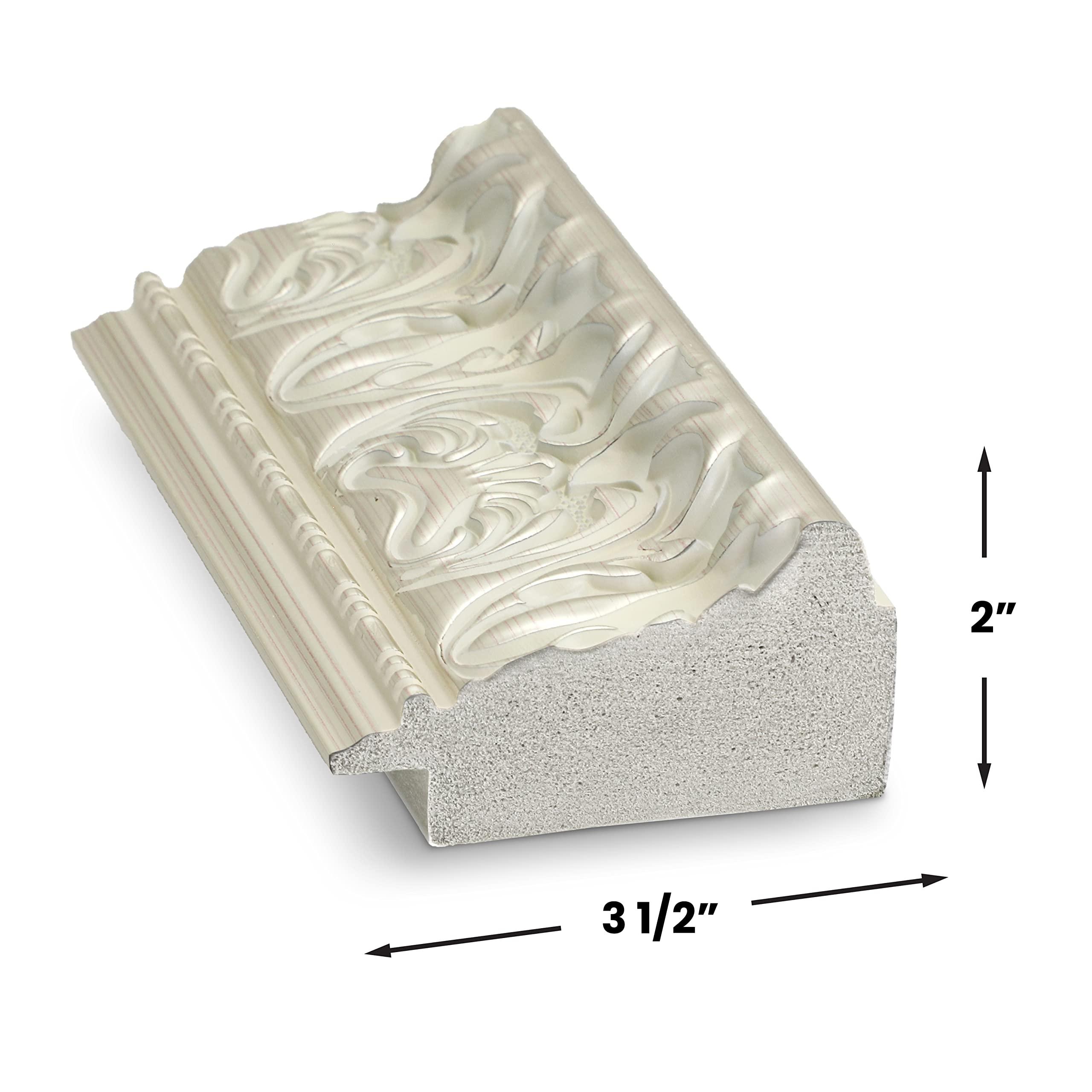 Frame My TV Frame My TV Deco TV Frames -Tuscan Pearl Compatible ONLY with Samsung The Frame TV and Pro (Fits 2021-2025, 32")