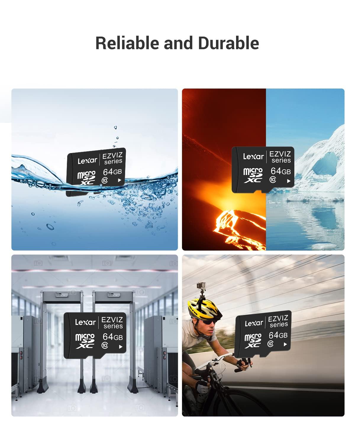 EZVIZ EZVIZ 64GB Micro SD Memory Card Professional Micro SD Memory Card for Security Cameras