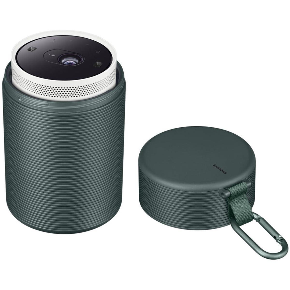 SAMSUNG Samsung SP-LFF3CLAXXZA The Freestyle Projector 2nd Gen with Gaming Hub Bundle Included The Freestyle Projector Carrying Case + 6 Feet Micro-HDMI to HDMI A/V Cable + 2 Year CPS Enhanced Protection Pack