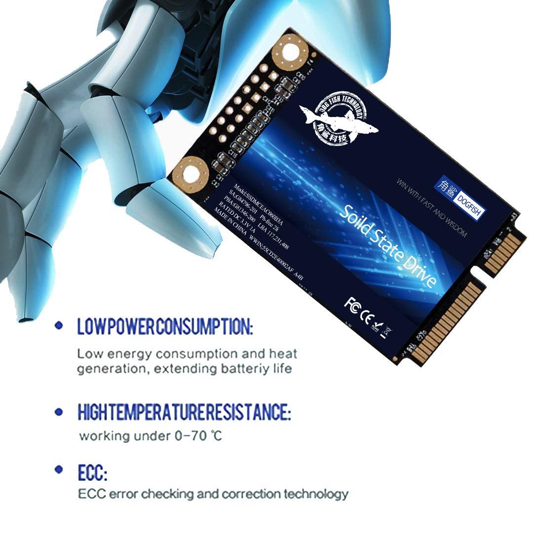 Dogfish SSD mSATA 32GB Dogfish Internal Solid State Drive High Performance Hard Drive for Desktop Laptop SATAII 6Gb/s