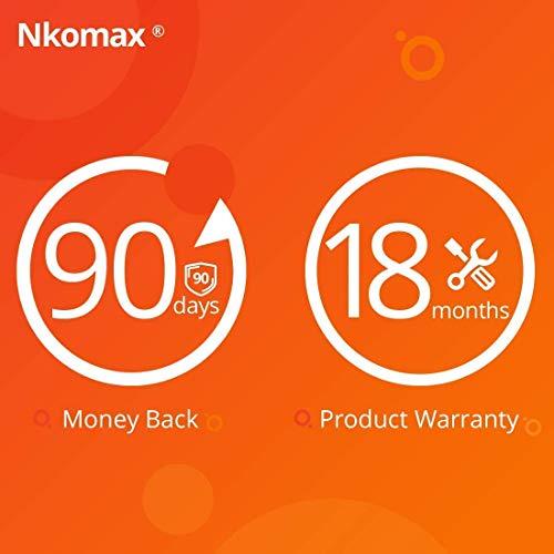 nkomax Webcam Cover Slider, Laptop Camera Cover 0.027in Ultra-Thin Fits Smartphones Tablets Macbooks Computers Desktops with Strong Adhensive, Protecting Privacy and Securtiy (6 Pack)