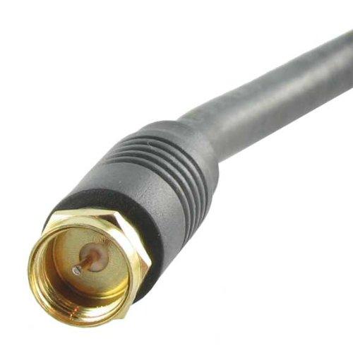 SF Cable SF Cable, 50ft RG6 UL High-Grade F Coaxial Cable Gold Plated
