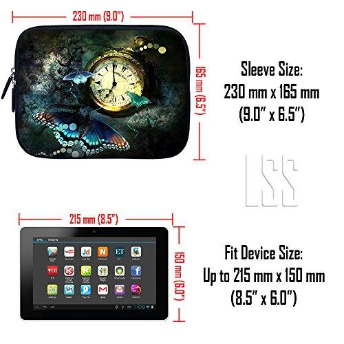 LSS Tablet Sleeve Carrying Case w/Hidden Handle