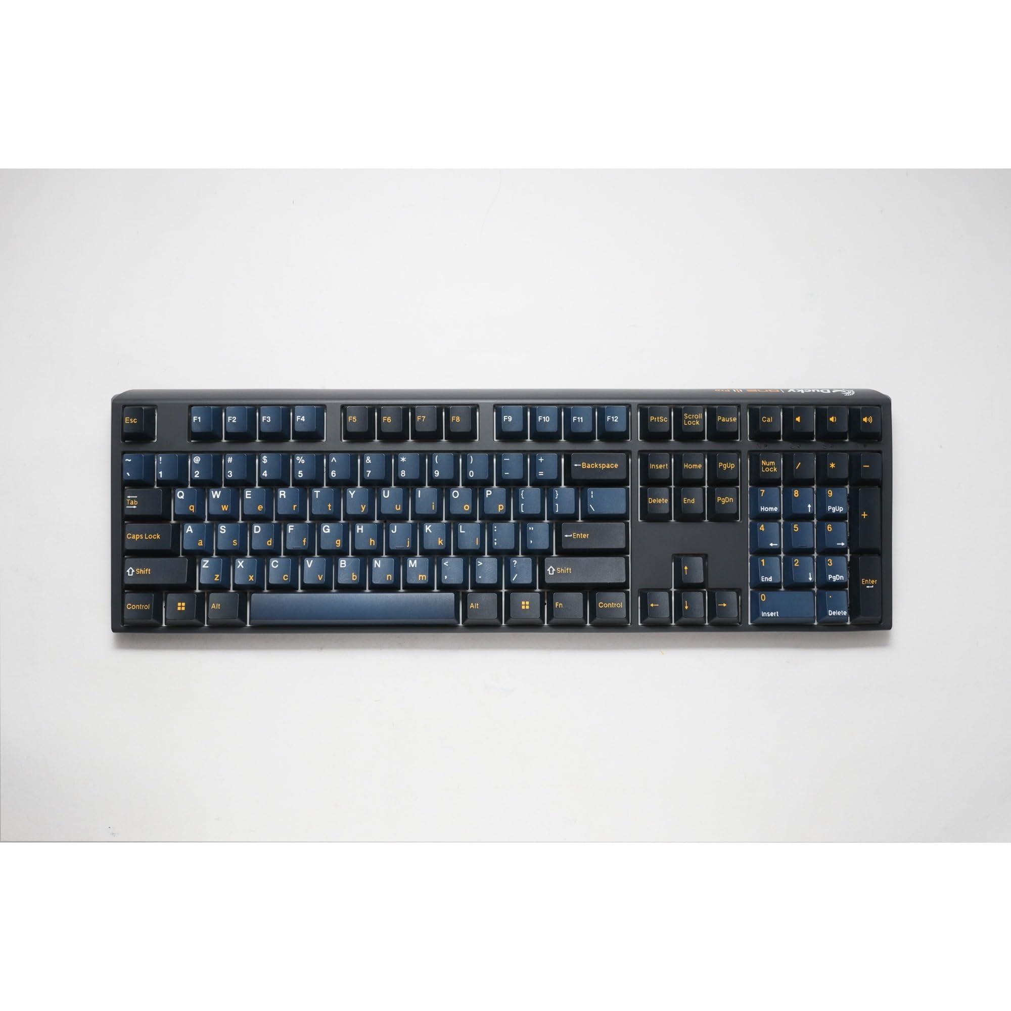 Ducky Ducky One 3 Pro Nazca 8K Hotswap RGB Triple Shot PBT Mechanical Keyboard - Cherry MX2A Speed Silver