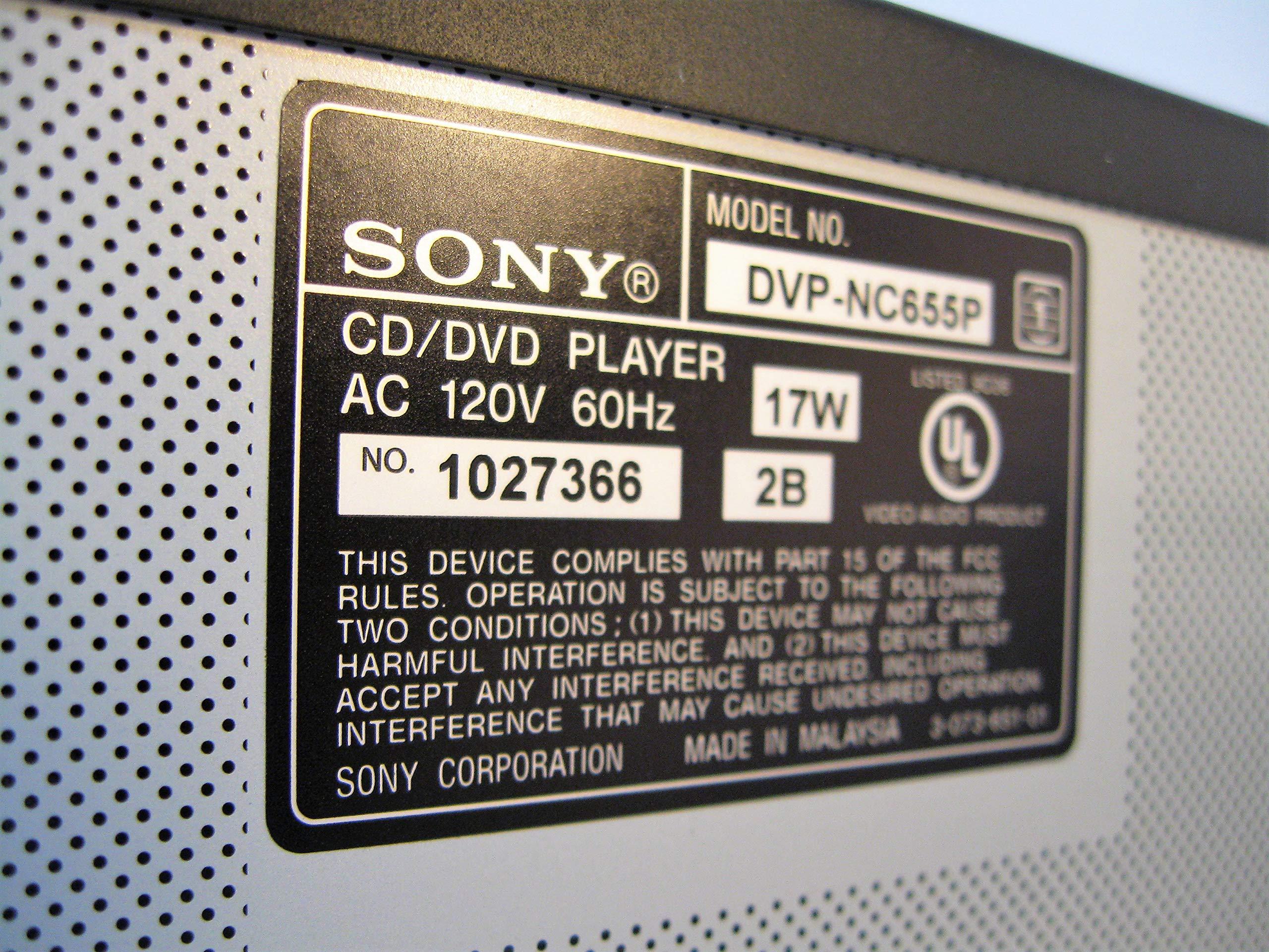 Sony Sony DVP-NC655P/B Progressive-Scan 5-Disc DVD Changer (Black) (Renewed)