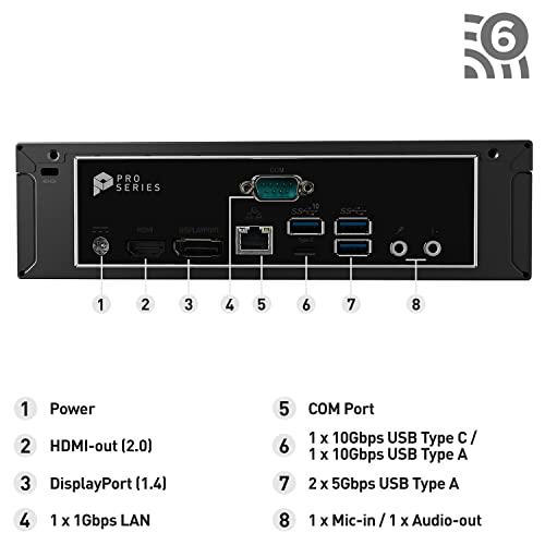 MSI MSI PRO DP21 Desktop, Intel Core i7-13700, UHD 770, 8GB\' Memory, 500GB SSD, WiFi 6 AX211, Windows 11 Home Plus (13M-499US)