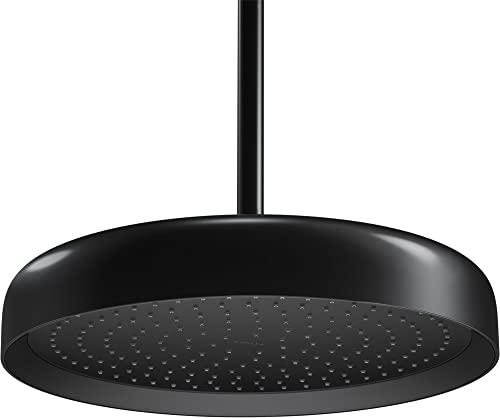 Kohler KOHLER 26292-BL Statement Round 14\" Single-Funtion 2.5 gpm Rainhead, Matte Black
