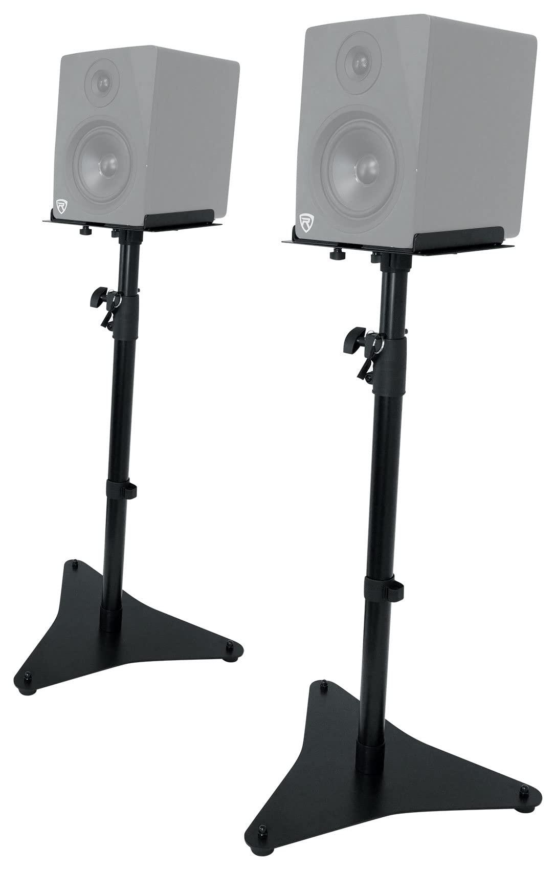 Rockville Rockville Pair RockShelf 64W 6.5" Home Bookshelf Speakers+Adjustable Stands