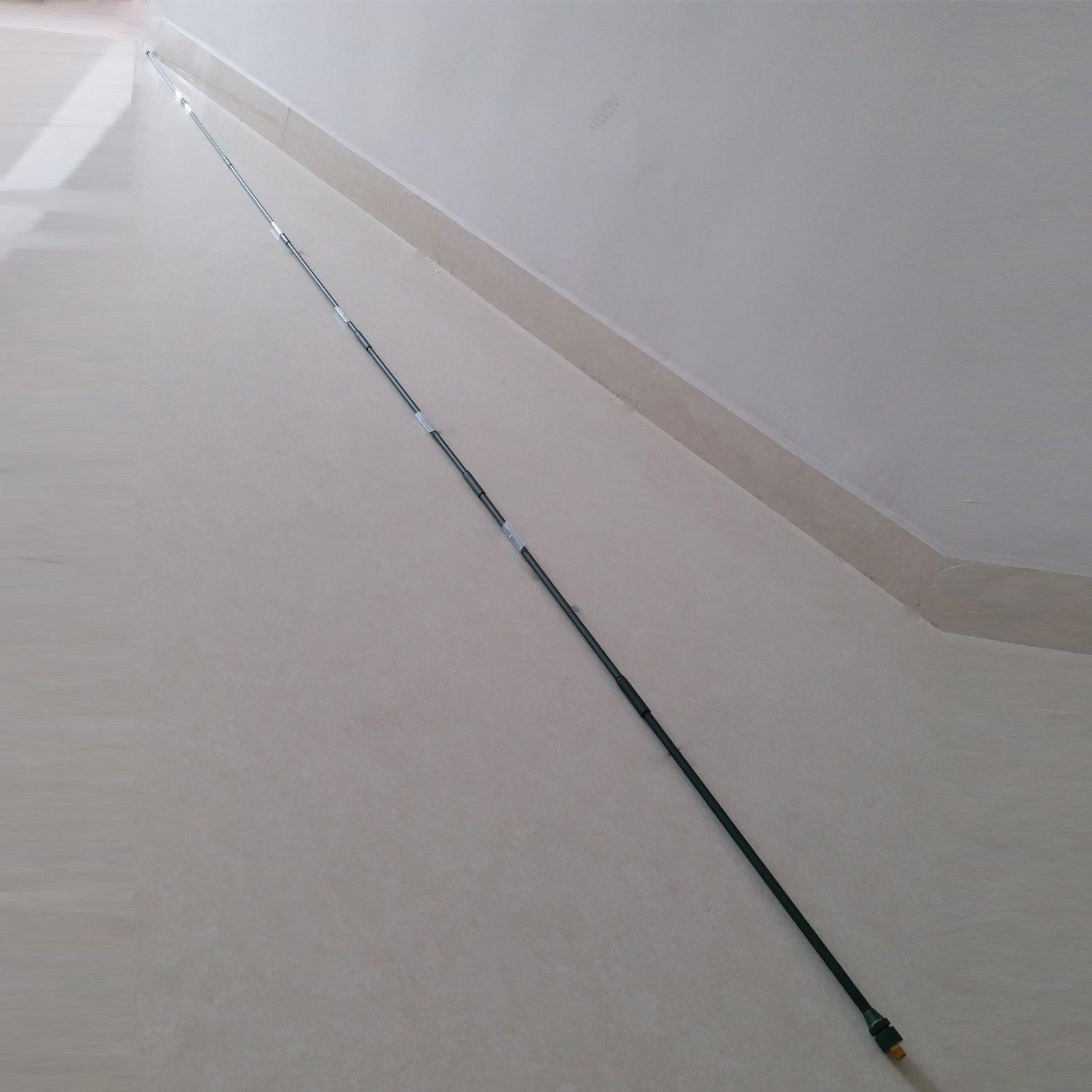 BESTBECAR HF Manpack Collapsible 7 Element Whip Antenna 285 CM Length