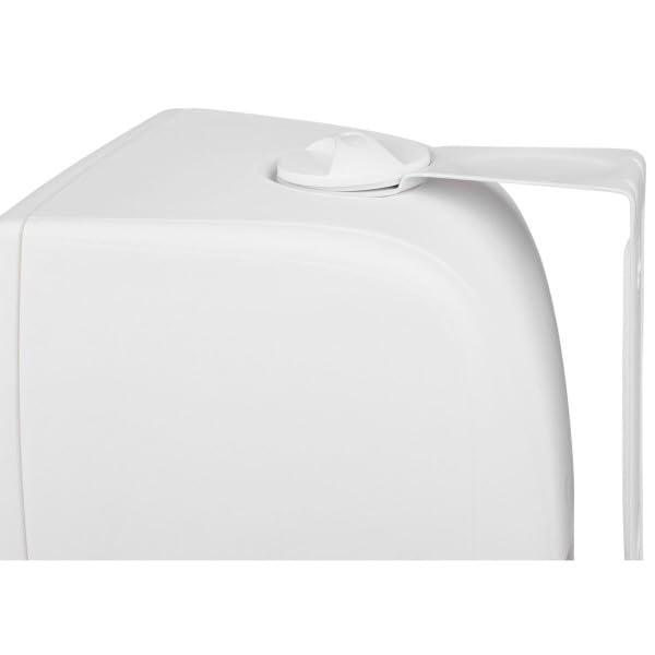 Dayton Audio Dayton Audio DA120R 120W 70V Rack Mixer-Amplifier - (4) 5-1/4" White 2-Way Indoor/Outdoor Speakers