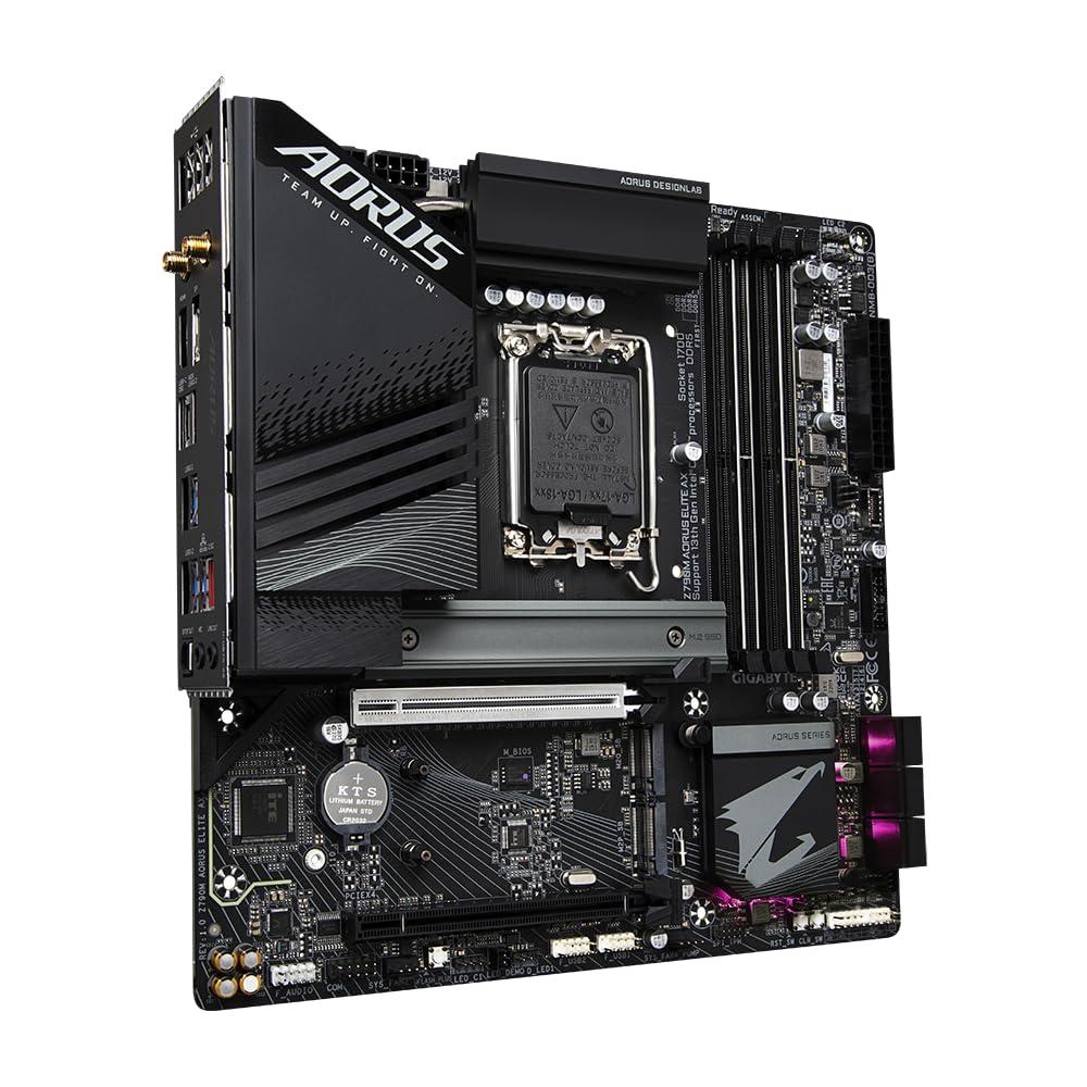 GIGABYTE GIGABYTE Z790M AORUS Elite AX (REV. 1.0) CHIPSET Intel Z790 LGA 1700 DDR5 13th & 12th Generation