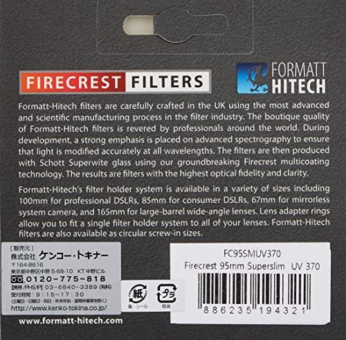 Formatt Hitech Limited Firecrest 95mm Superslim stackable multicoated UV 370 Filter