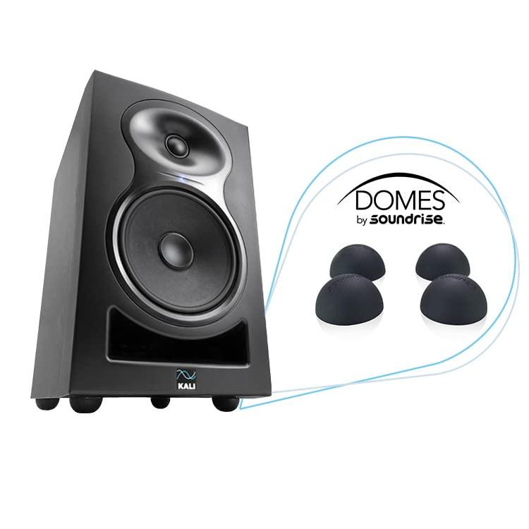 Soundrise Soundrise DOMES Isolation Pads - Sound Dampening & Anti-Vibration Silicone Feet - Audio Isolation Feet for Subwoofers, Speakers & Turntables - Peel & Stick, Durable Class-A Silicone, Non-Slip (8-Pack)