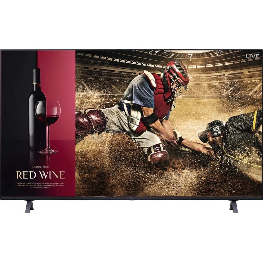 LG LG HDMI(3), RS-232C(1), USB(1), RF in(1), Audio Out(1), External Speaker (Amplifier NOT Included), RJ45IN/OUT, WEBOS 6.0