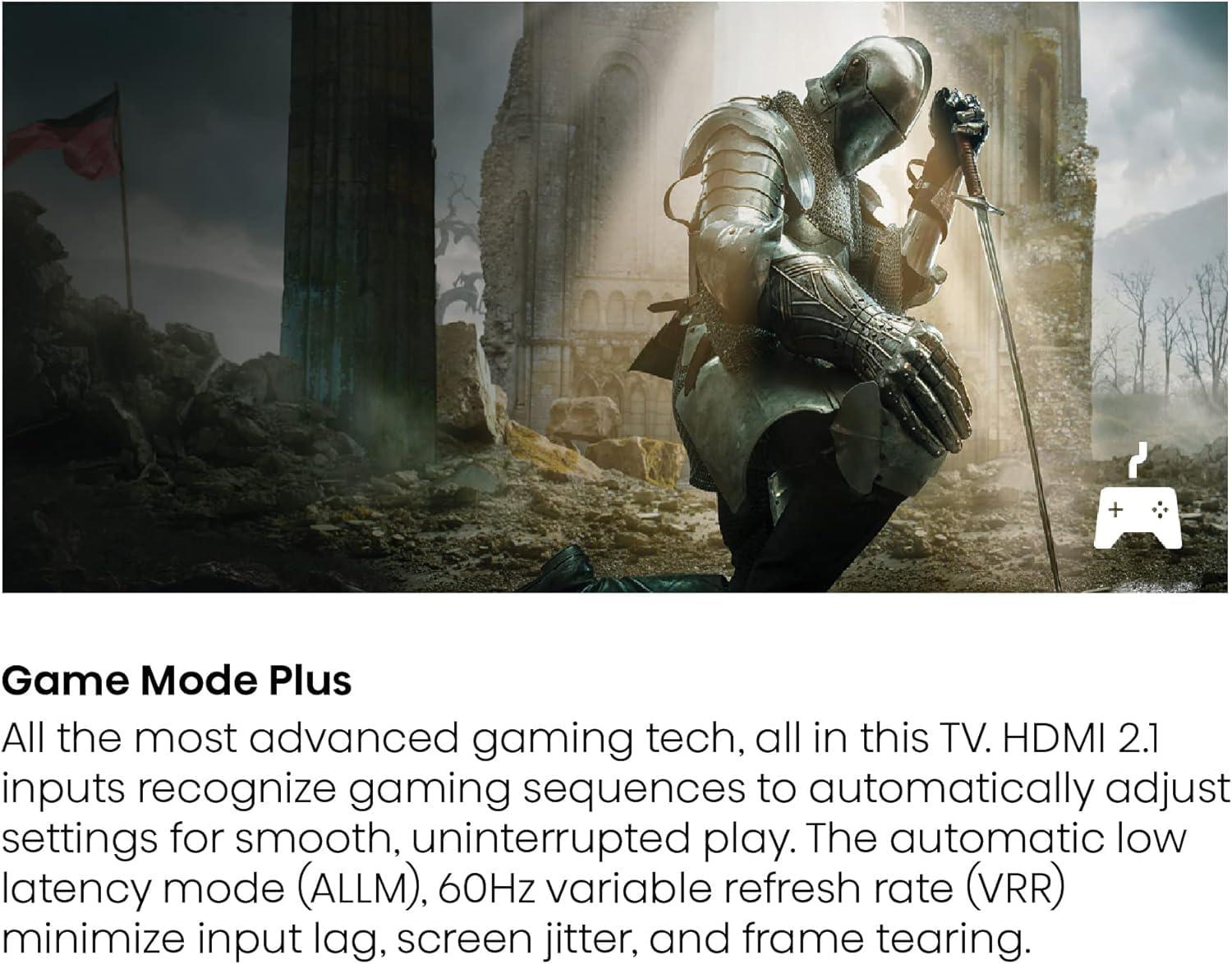 Hisense Hisense 50-Inch Class U6HF Series ULED 4K UHD Smart Fire TV (50U6HF) - QLED, Full Array Local Dimming , 600-Nit Dolby Vision, HDR 10+, HDMI 2.1, Game Mode Plus VRR, Alexa Compatibility, Black