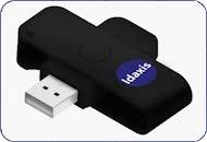 Idaxis Idaxis SecurePIV Mini USB Smart Card Reader - TLP125A