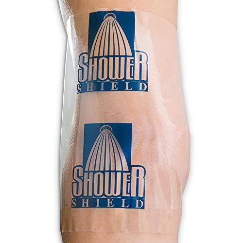 Shower Shield Shower Shield Catheter Cover for Shower  7 x 7 Inch, 1 Week Supply Dialysis Port Cover, Prevents Water Damage, Keeps Dressed Wounds Dry  Disposable, Waterproof, Transparent