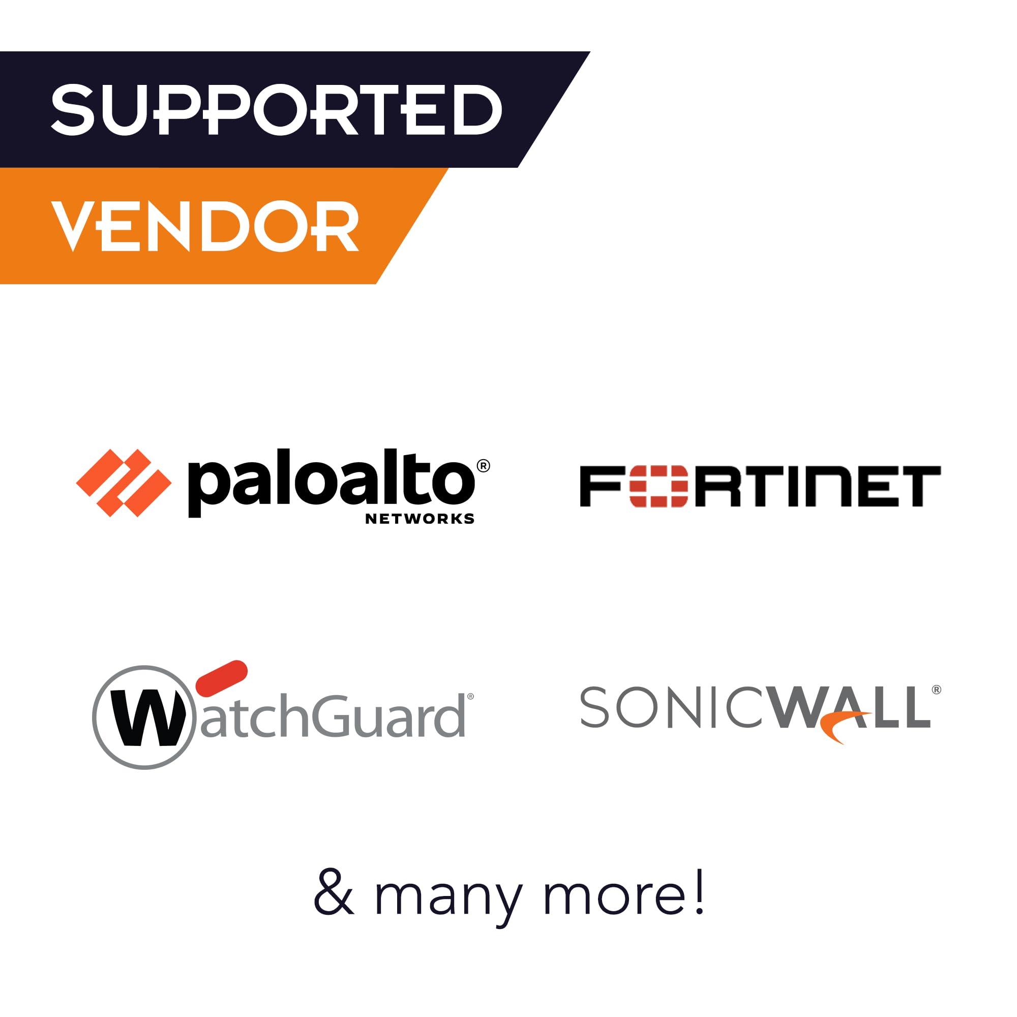 R RACKMOUNTIT Cisco Meraki Firewall Appliance Rack Mount - 1U Server Rack Shelf with Easy Access Front Network Connections, Properly Vented, Customized 19 Inch Rack - RM-CI-T14 by Rackmount.IT