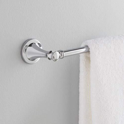 DELTA FAUCET DELTA FAUCET 132887 Silverton Towel Hook, 18 inch, Polished Chrome
