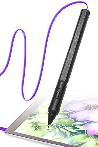 SonarPen SonarPen - Pressure Sensitive Smart Stylus Pen Bundle with SonarPen Pocket Carrier, Compatible with Apple iPad/iPhone/Android/Nintendo Switch/Chromebook (Purple)