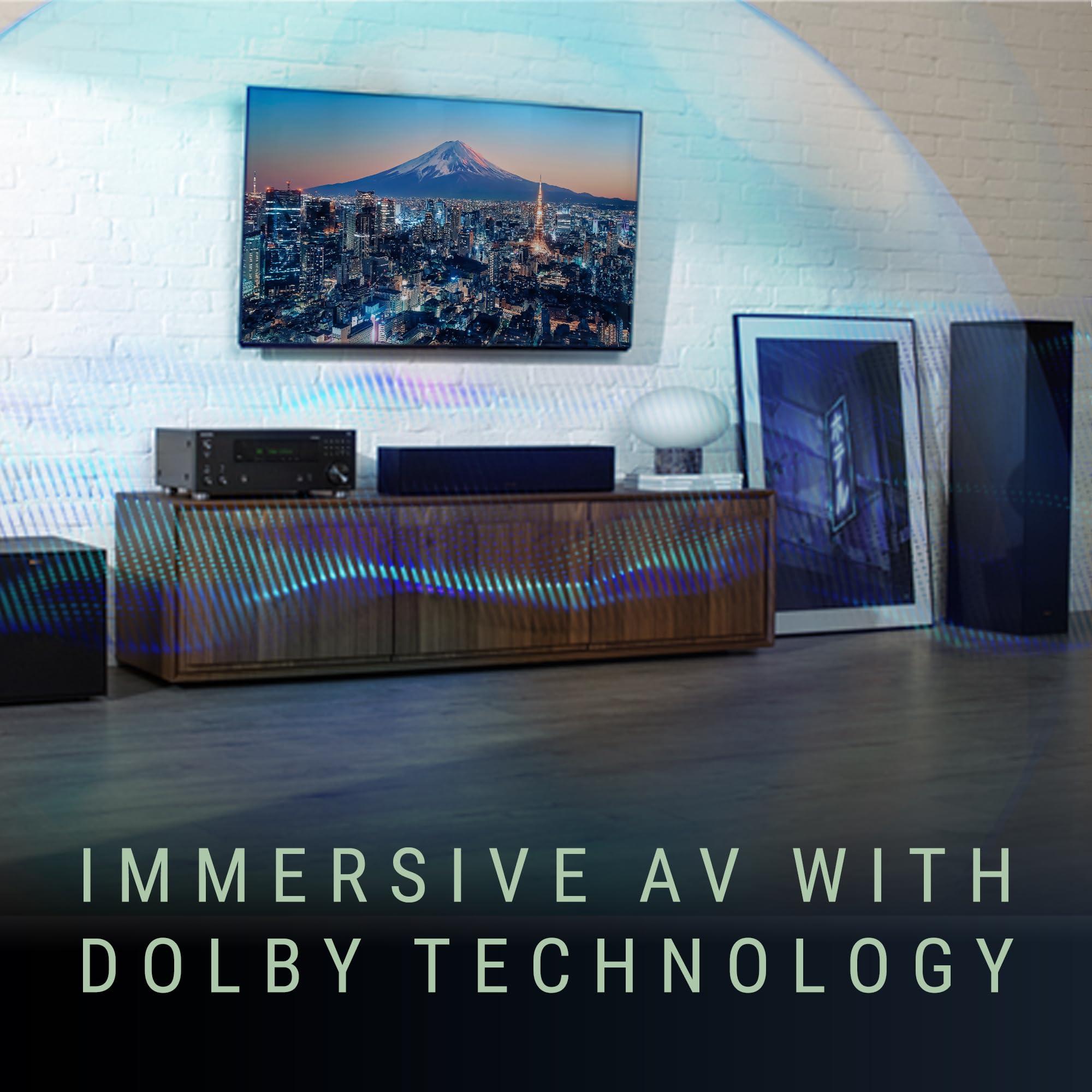 Onkyo Onkyo TX-RZ30 9.2-Channel AV Receiver - 100 Watts Per Channel, Dirac Live Out of Box, Works with Sonos Certified, THX Certified and More