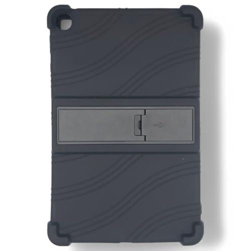 TEKNET TEKNET Case for Huawei MatePad SE 10.4 Shockproof Silicone Case with Folding Stand Base, Anti-Slip Protection Anti-Fall (Black)