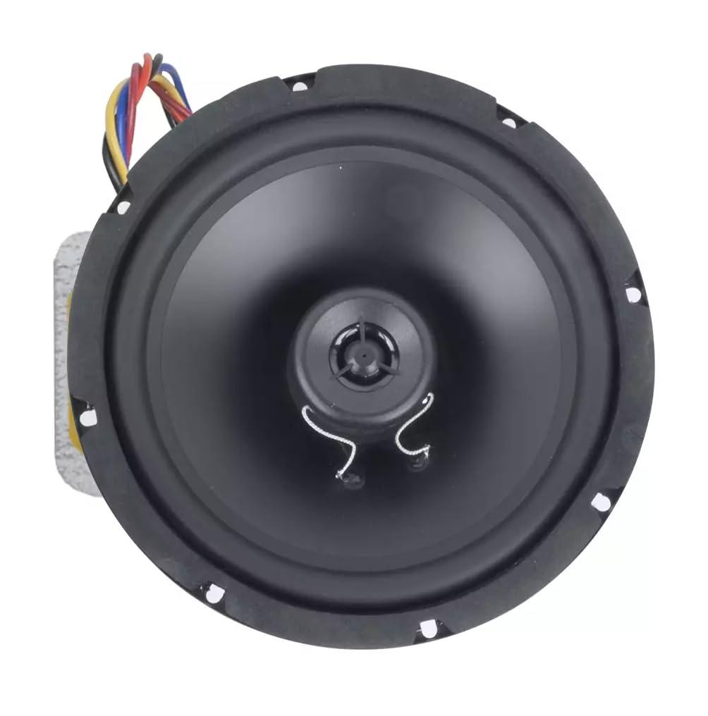 Lowell Lowell 8A50-T870-S 8-Inch Coaxial Speaker with 70V 8W Transformer, Shallow Mount; 8-Inch 50W Coaxial Driver; 4.10 Inches Mounting Depth; 90.6 dB Sensitivity; 90 Degree Conical Dispersion Angle