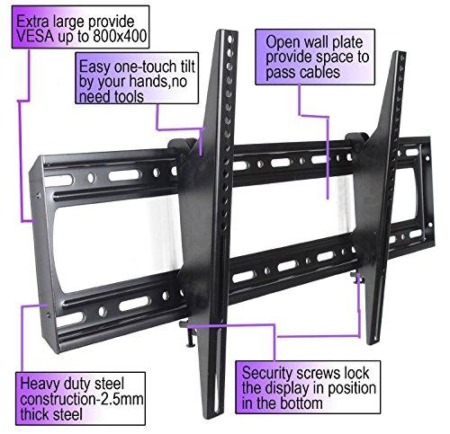 VideoSecu VideoSecu Tilt TV Wall Mount for 40" 42" 46" 50" Sceptre X405BV-FHD3 E425BV-FHDD X460BV-FHD X460BV-F120 X460EV-F120 X460MV-F120 E465BV-FHDD X505BV-FHD X508BV-FHD X505BV-FHDU X508BV-FHDU X409BV-FHD MZ8