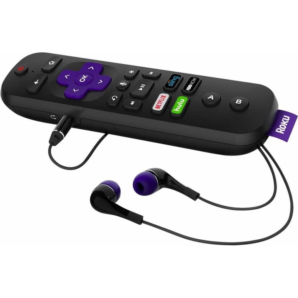 Roku Roku Ultra | 4K/HDR/HD Streaming Player with Enhanced Remote (Voice, Remote Finder, Headphone Jack, TV Power and Volume), Ethernet, Micro SD and USB (2017)