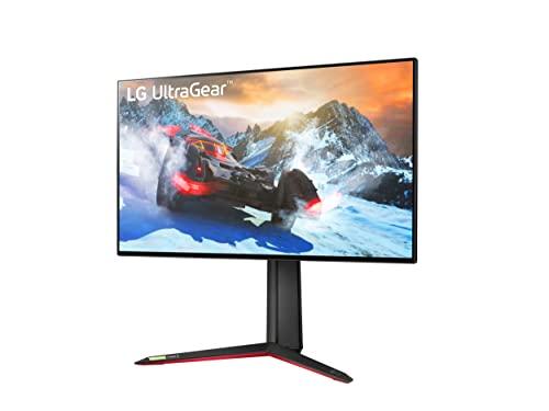 LG LG 27GP95R-B 27 Ultragear UHD (3840 x 2160) Nano IPS Gaming Monitor w/1ms Response Time & 144Hz Refresh Rate, NVIDIA G-SYNC Compatible & AMD FreeSync Pro, Adjustable Tilt, Height, Swivel & Pivot