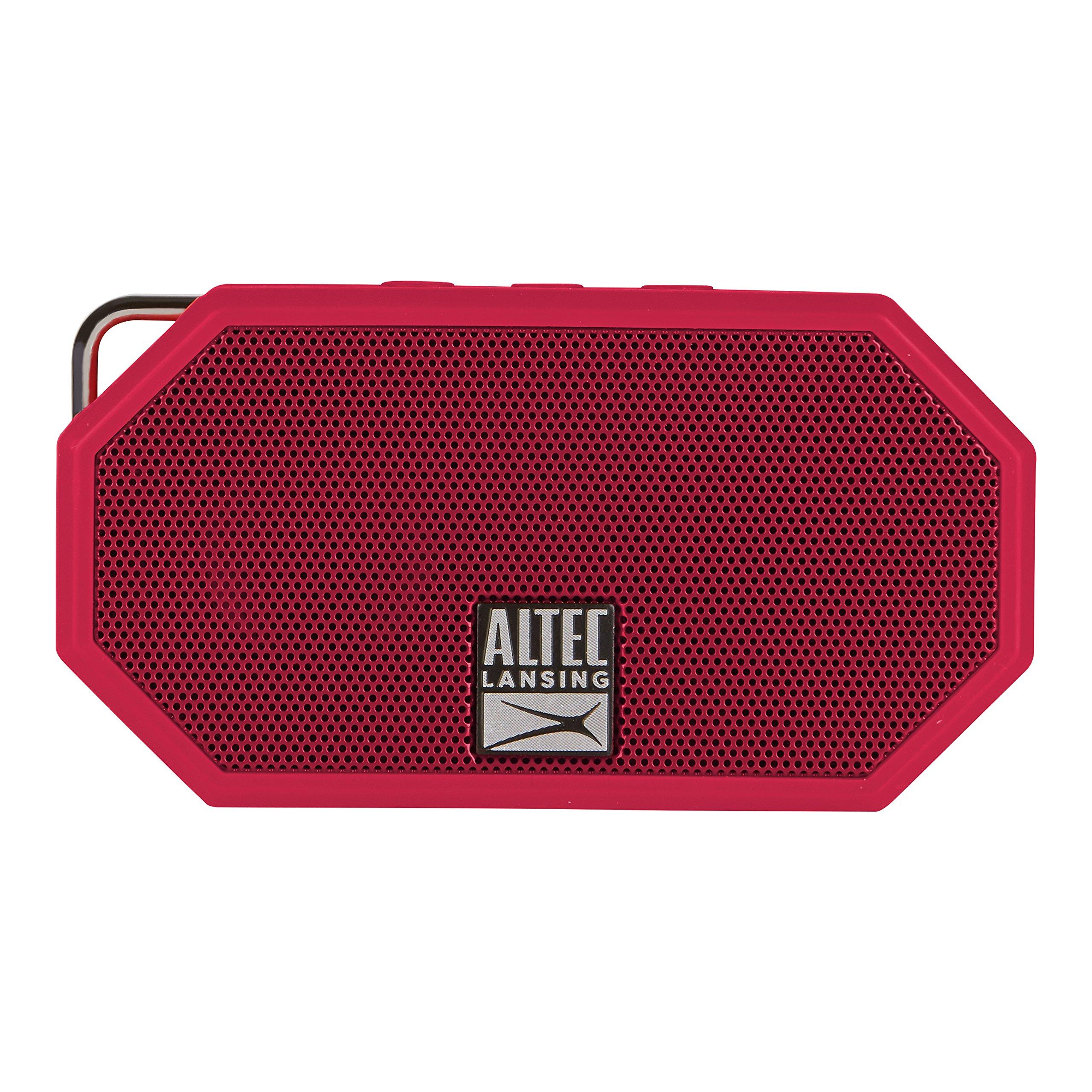 Altec Lansing Altec Lansing Mini H2O - Waterproof Bluetooth Speaker, IP67 Certified & Floats in Water, Compact & Portable Speaker for Hiking, Camping, Pool, and Beach