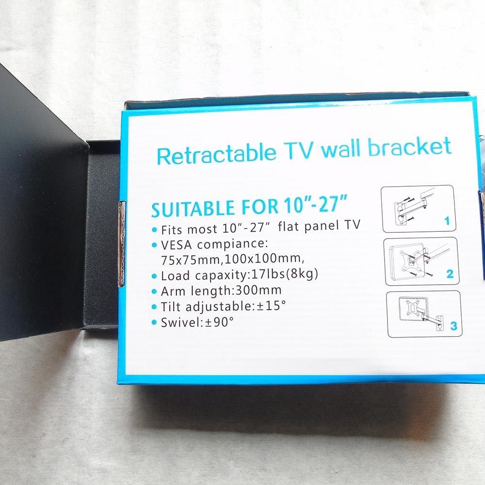 ASDEHH 19" Rack LCD Monitor mounting Bracket/Embedded Industrial Control Monitor LED Display Panel